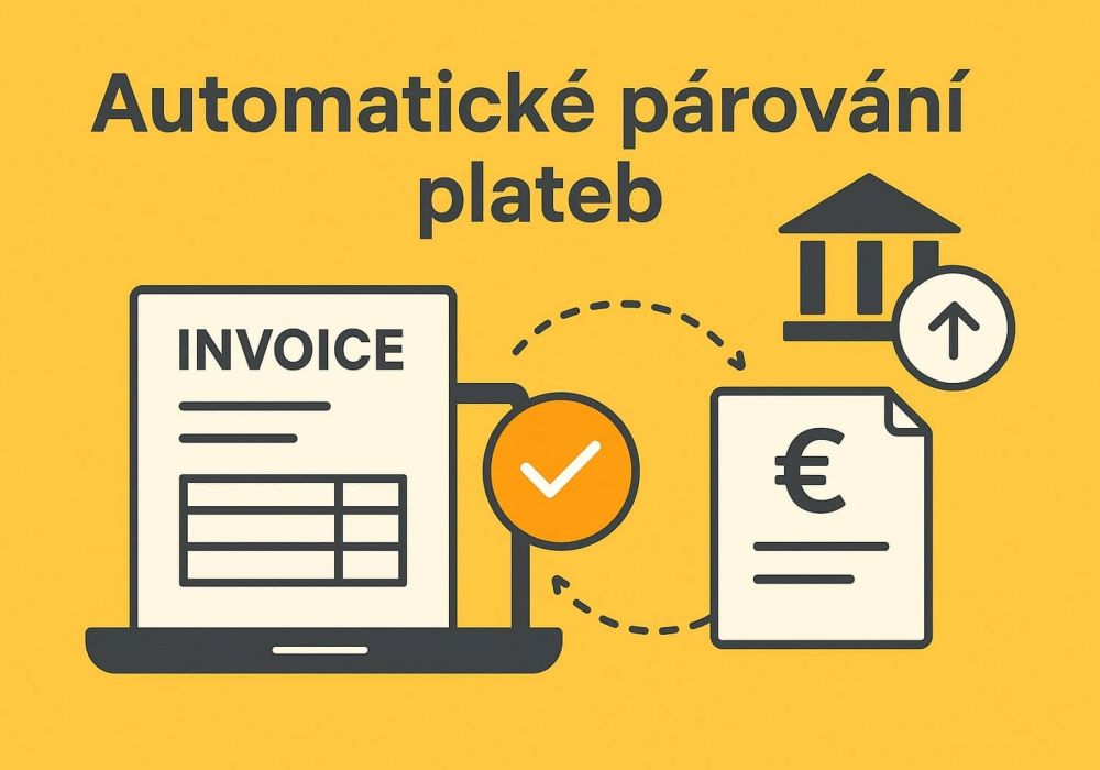 Přidání bankovního účtu a automatické párování plateb