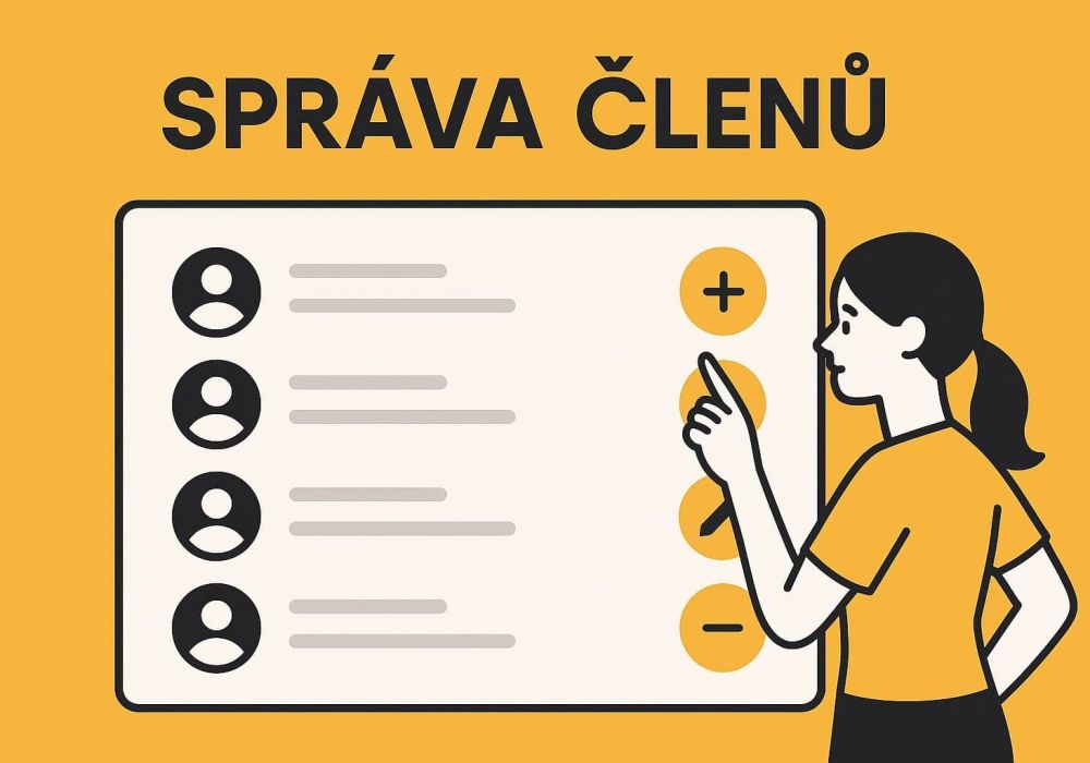 Správa členů