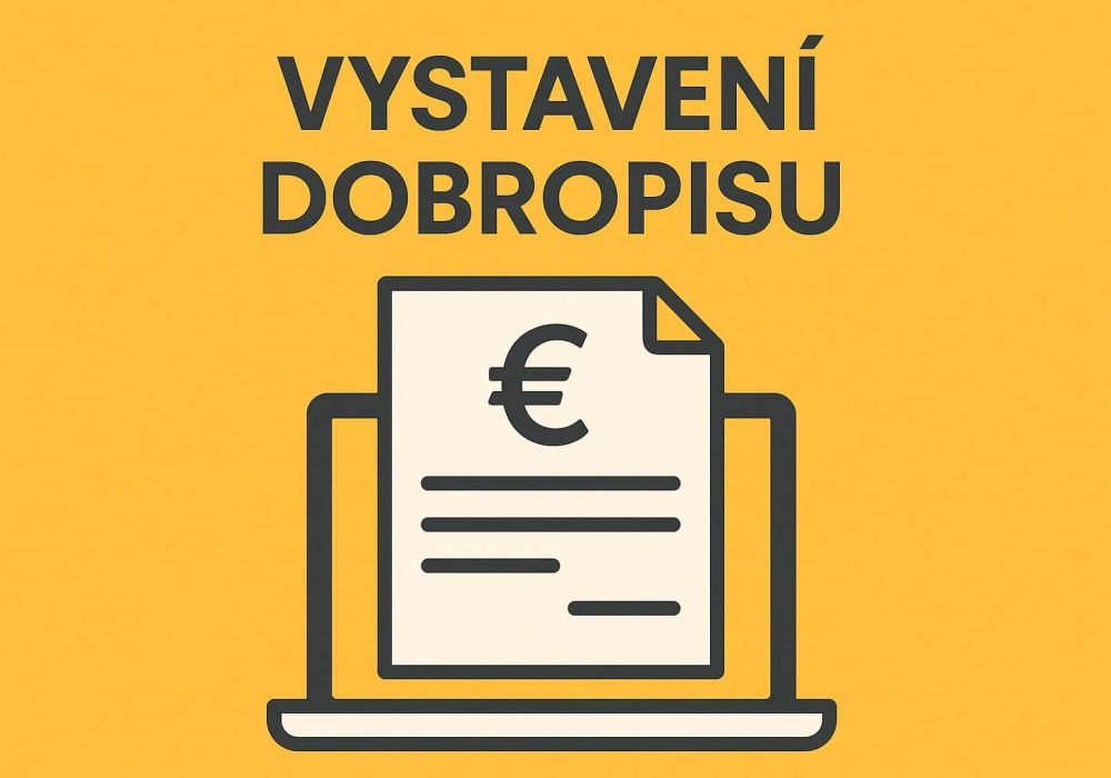Vystavení dobropisu