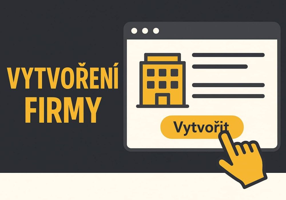 Vytvoření firmy